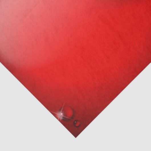 Kersen met dauwdruppels tissuepapier (Detail)