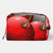 Kersen met dauwdruppels toilettasje (Achterkant)