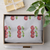 Kersen met smiley gezichten tissuepapier (Geschenk)