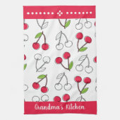  kersen  naam theedoek (Verticaal)