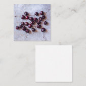 Kersen Notitiekaartje (Voorkant / Achterkant)