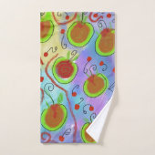 Kersen om te drinken badhanddoekenset bad handdoek (Handdoek)
