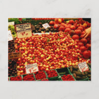 Kersen op de markt van Pike Place