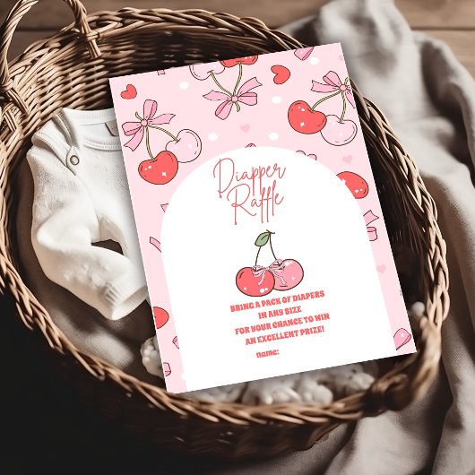 Kersen op de top Diapper Raffle Informatiekaartje