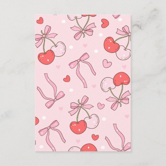 Kersen op de top Diapper Raffle Informatiekaartje (Achterkant)