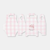 Kersen op het hoogste Baby shower Bedankdoosjes (Uitgevouwen)