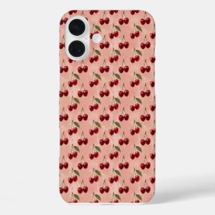 'Kersen op Top Delight' iPhone 16 Plus Hoesje