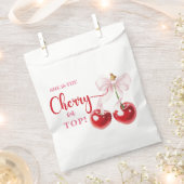 Kersen op Top Favoriete Tassen Bedankzakje (Geknipt)