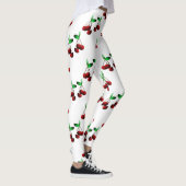 Kersen op witte legging (Rechts)