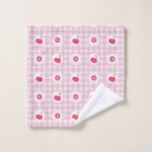 Kersen Picknick Handdoekenset Bad Handdoek (Wasdoekje)