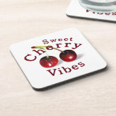 Kersen plastisch Onderzetter (Linkerzijde)