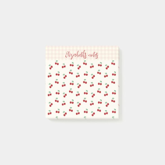 Kersen Post-it® Notes (Voorkant)