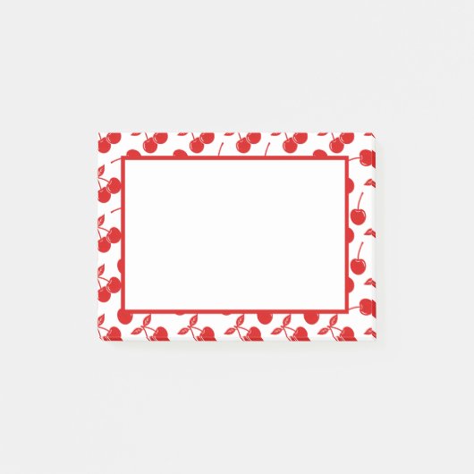 Kersen post-it® notes (Voorkant)