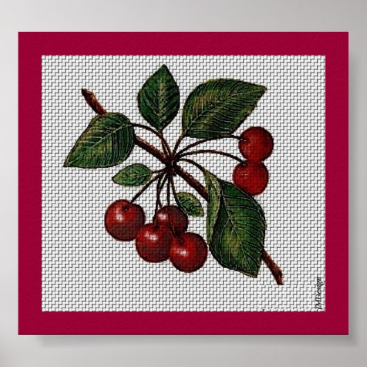 Kersen Poster (Voorkant)