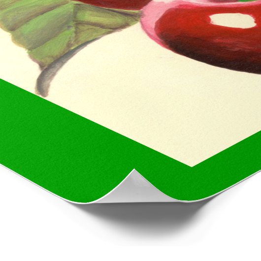 Kersen Poster (Hoek)