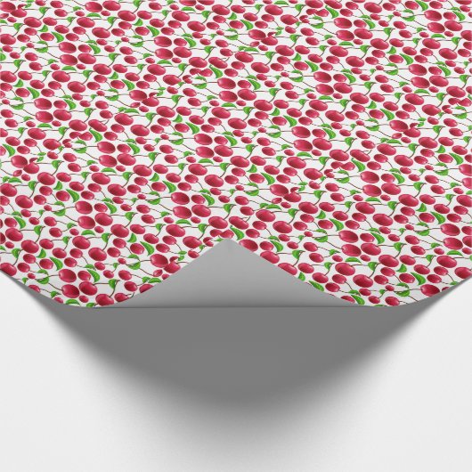 Kersen Retro  Hepcat cadeaupapier (Hoek)