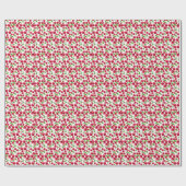 Kersen Retro Vintage Hepcat Cadeaupapier (Vlak)