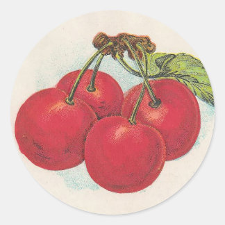 Kersen Ronde Sticker