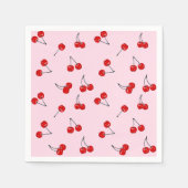 Kersen servet (Voorkant)