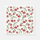 Kersen  servet (Voorkant)