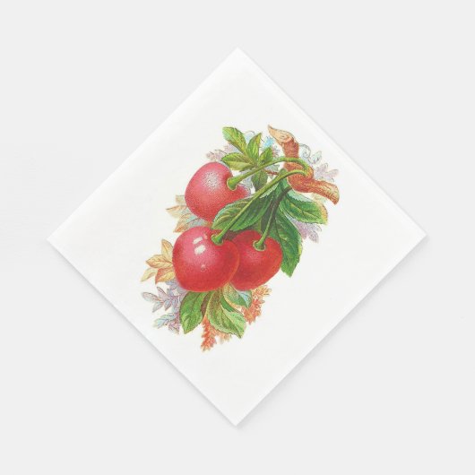 kersen servet (Hoek)