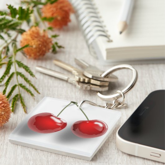 Kersen Sleutelhanger (Voorkant Rechts)