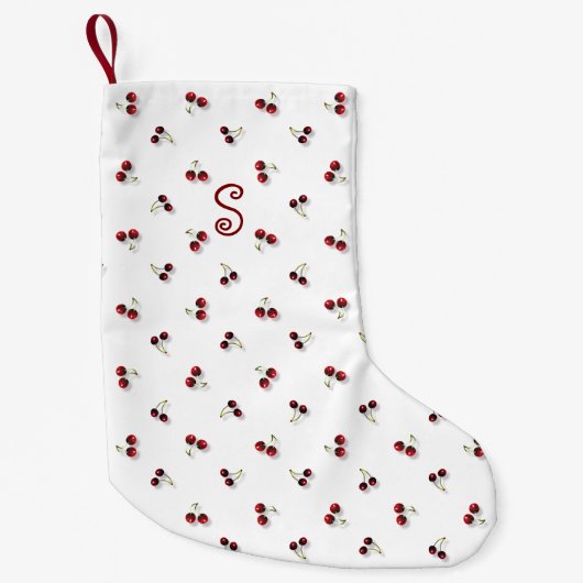 Kersen Sock Kleine Kerstsok (Voorkant)