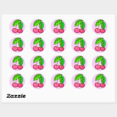 Kersen Sticker (ROZE) (Vel)
