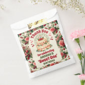  kersen 'Sweet One' 1e verjaardag Bedankt Bedankzakje (Gezegeld)