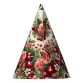  kersen 'Sweet One' 1e verjaardag foto Feesthoedjes (Achterkant)