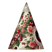  kersen 'Sweet One' 1e verjaardag foto Feesthoedjes (Links)