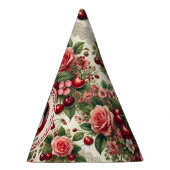  kersen 'Sweet One' 1e verjaardag foto Feesthoedjes (Rechts)