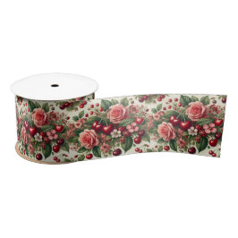  kersen 'Sweet One' 1e verjaardagsfeest Satijnen Lint