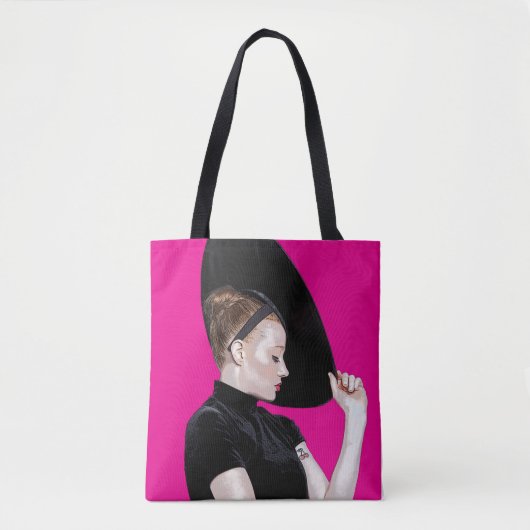 Kersen taart tote bag (Voorkant)
