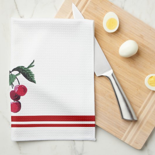 kersen theedoek (Quarter Fold)