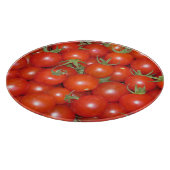 Kersen Tomaten Oogst Glas Snijplank (Hoek)
