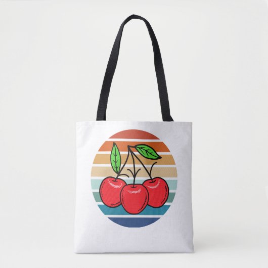 kersen tote bag (Voorkant)
