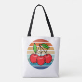 kersen tote bag (Achterkant)
