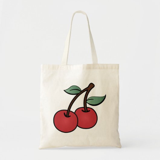 Kersen Tote Bag (Voorkant)
