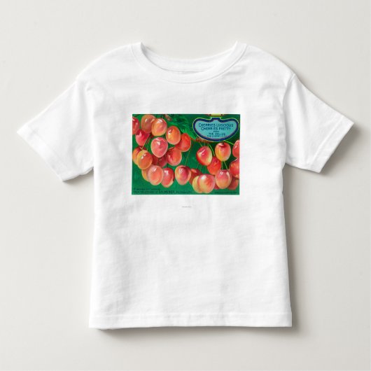 Kersen uit de Cherry CityThe Dalles, OF Kinder Shirts (Voorkant)
