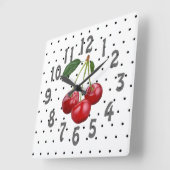 Kersen Vierkante Klok (Hoek)