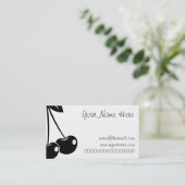 Kersen Visitekaartje (Staand voorkant)