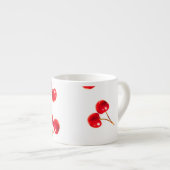 kersen vivid espresso kop (Voorkant rechts)
