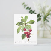 Kersen voor jou Briefkaart (Staand voorkant)