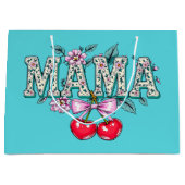 Kersen voor mama groot cadeauzakje (Voorkant)