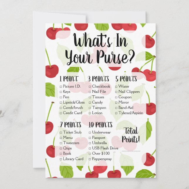 Kersen wat is er in je paarse schoenenkast? (Voorkant)