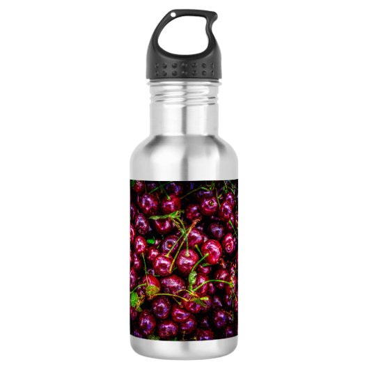 Kersen Waterfles (Voorkant)