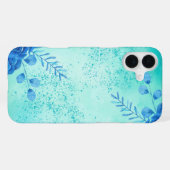 Kersen waterverf bloemen iPhone hoesje (Achterkant horizontaal)