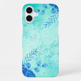 Kersen waterverf bloemen iPhone 16 plus hoesje