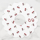 Kersen Wijn Charm (Achterkant)